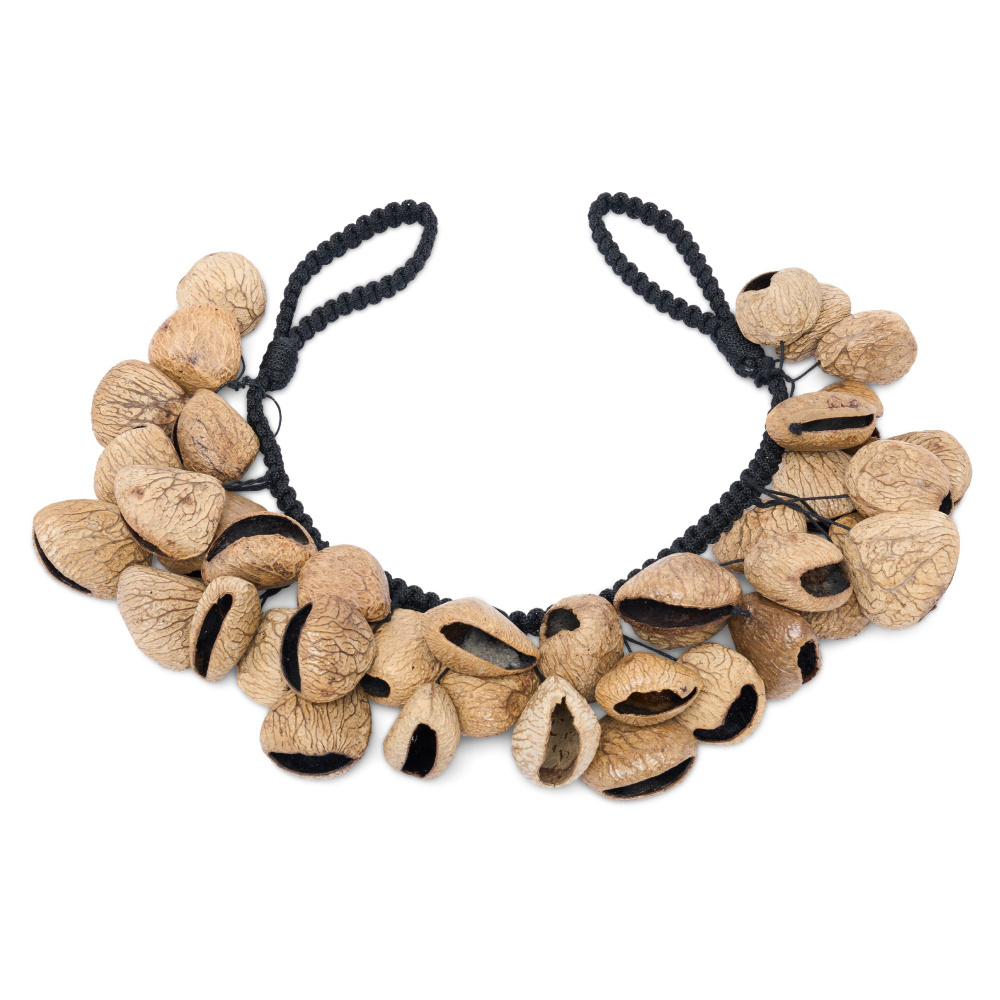 LATIN PERCUSSION LP0222 Pangi Nut Pod Waterfall Rattle Shaker